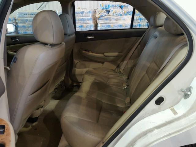 JHMCM56683C048020 - 2003 HONDA ACCORD EX WHITE photo 6