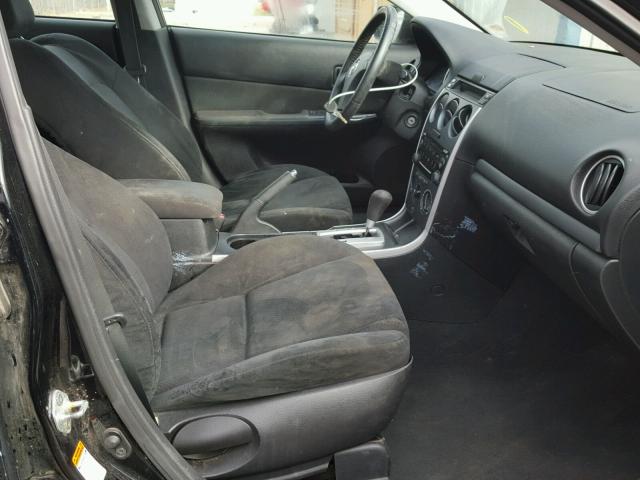 1YVHP80C685M47206 - 2008 MAZDA 6 I BLACK photo 5