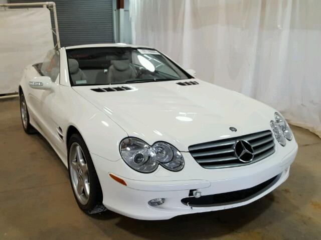 WDBSK75F93F034060 - 2003 MERCEDES-BENZ SL500R WHITE photo 1