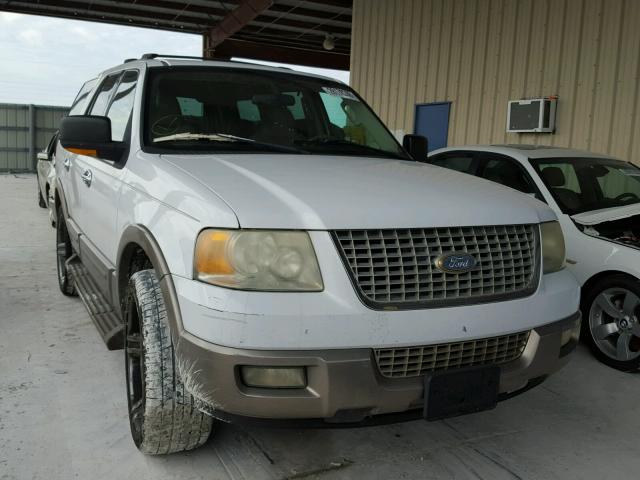 1FMRU17W33LB69293 - 2003 FORD EXPEDITION WHITE photo 1