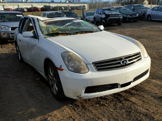 JNKCV51FX5M300478 - 2005 INFINITI G35 WHITE photo 1