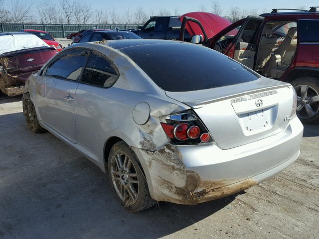 JTKDE167880241550 - 2008 TOYOTA SCION TC 银色 照片 3