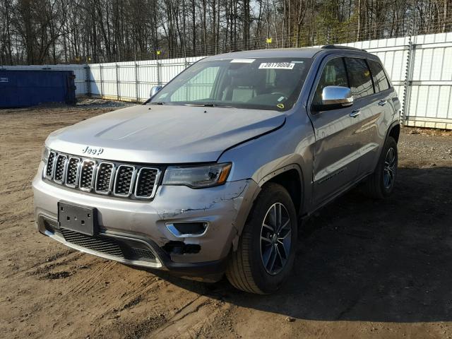 1C4RJFBG0HC872352 - 2017 JEEP GRAND CHER GRAY photo 2