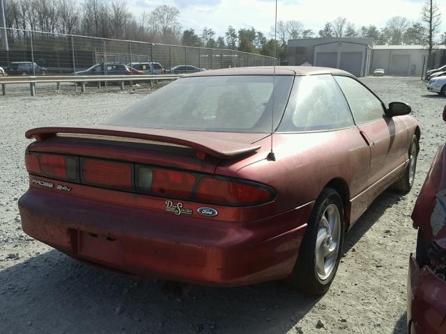 1ZVLT22B3T5115081 - 1996 FORD PROBE GT RED photo 4