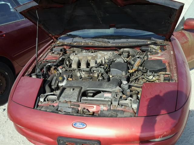 1ZVLT22B3T5115081 - 1996 FORD PROBE GT RED photo 7