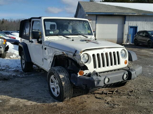 1J4AA2D10AL116180 - 2010 JEEP WRANGLER S WHITE photo 1