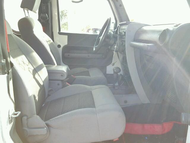 1J4AA2D10AL116180 - 2010 JEEP WRANGLER S WHITE photo 5