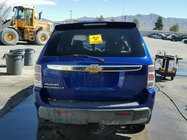 2CNDL63F666169513 - 2006 CHEVROLET EQUINOX LT BLUE photo 9