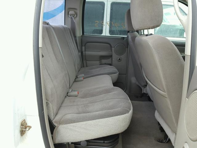 1D7KU28D23J655555 - 2003 DODGE RAM 2500 S WHITE photo 6