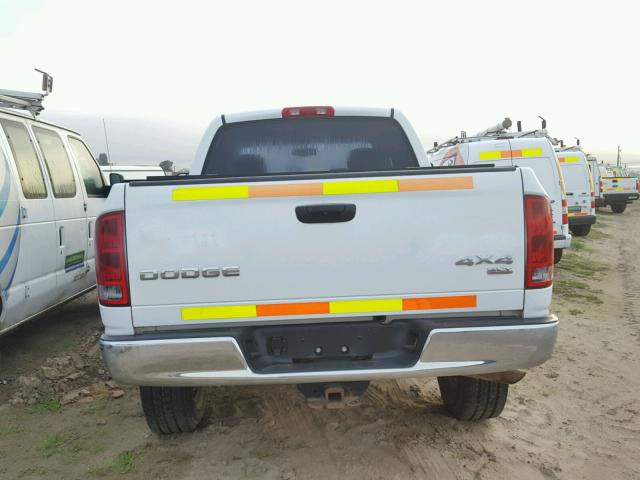 1D7KU28D23J655555 - 2003 DODGE RAM 2500 S WHITE photo 9