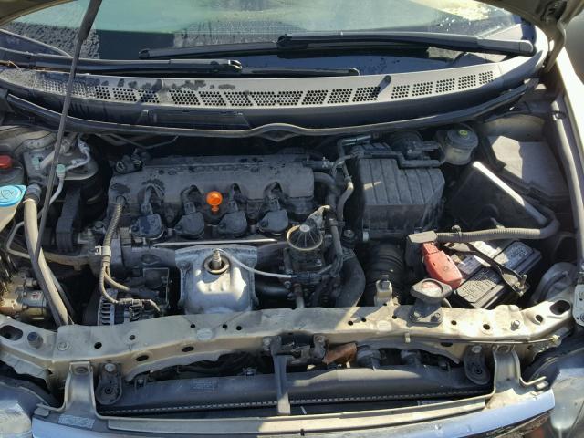 1HGFA16567L122825 - 2007 HONDA CIVIC LX GOLD photo 7