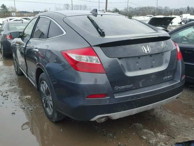 5J6TF2H54EL002468 - 2014 HONDA CROSSTOUR CHARCOAL photo 3