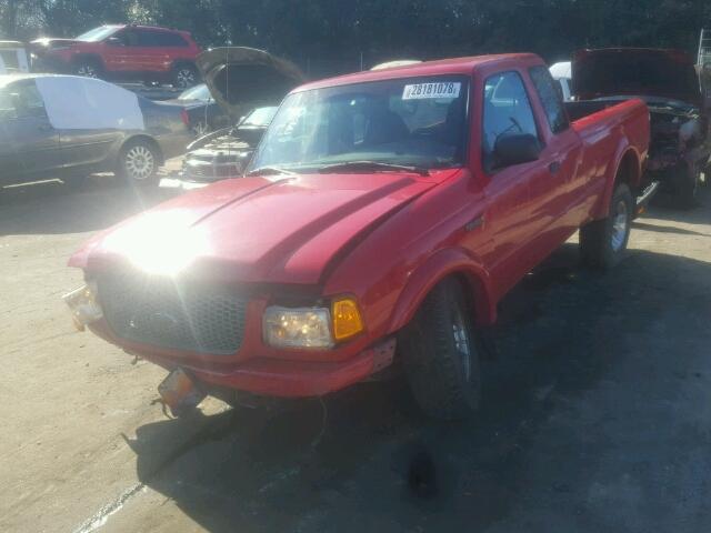 1FTYR14V93TA05639 - 2003 FORD RANGER SUP RED photo 2