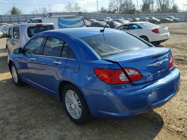 1C3LC66K58N218633 - 2008 CHRYSLER SEBRING LI BLUE photo 3