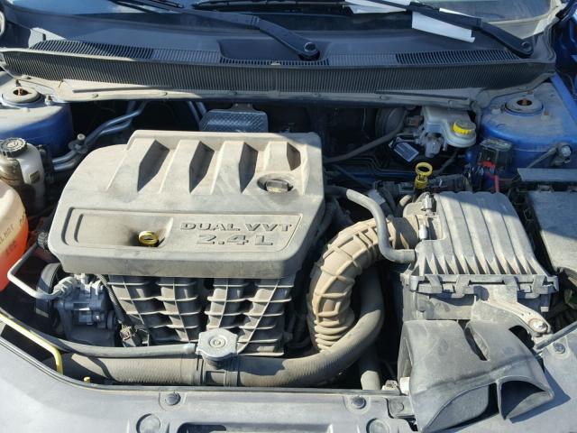 1C3LC66K58N218633 - 2008 CHRYSLER SEBRING LI BLUE photo 7