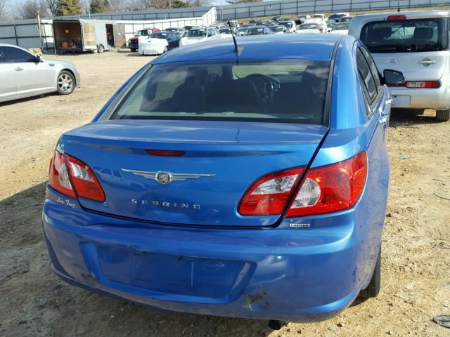 1C3LC66K58N218633 - 2008 CHRYSLER SEBRING LI BLUE photo 9