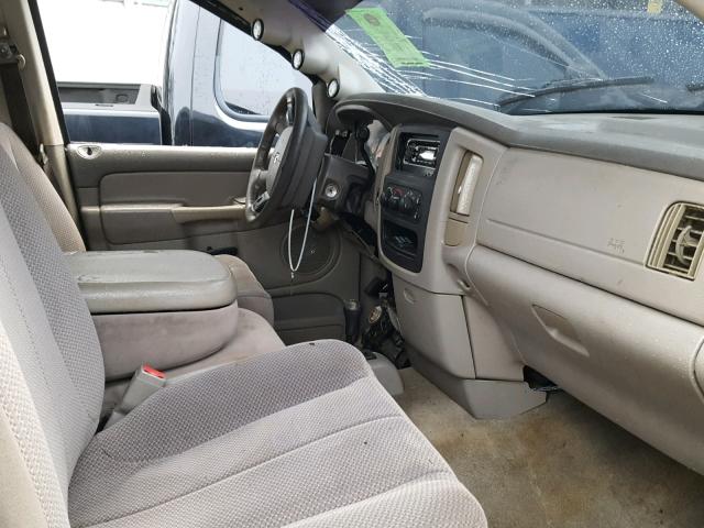 3D7KS28C25G758511 - 2005 DODGE RAM 2500 S BLUE photo 5