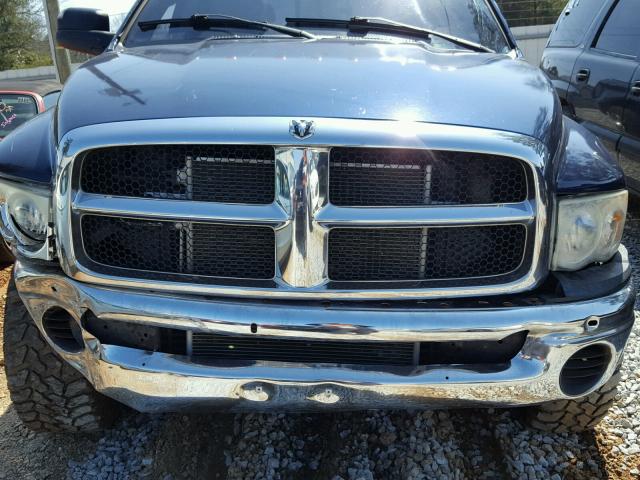 3D7KS28C25G758511 - 2005 DODGE RAM 2500 S BLUE photo 7