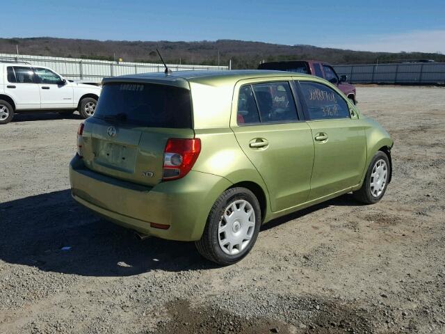 JTKKU10449J049076 - 2009 TOYOTA SCION XD GREEN photo 4