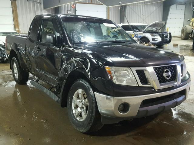 1N6AD0CW5BC410087 - 2011 NISSAN FRONTIER S BLACK photo 1