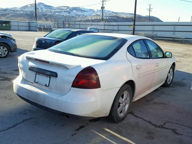 2G2WP552271102450 - 2007 PONTIAC GRAND PRIX WHITE photo 4