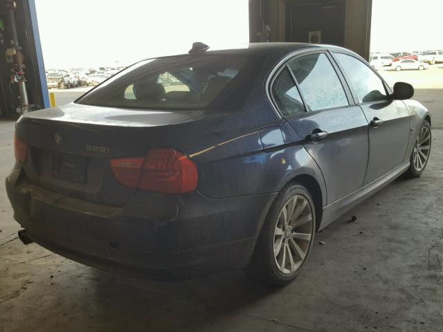 WBAPK7G59BNN78412 - 2011 BMW 328 XI Mavi fotoğraf 4