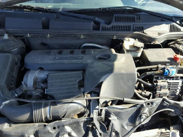 1G8AL55B37Z103240 - 2007 SATURN ION LEVEL SILVER photo 7