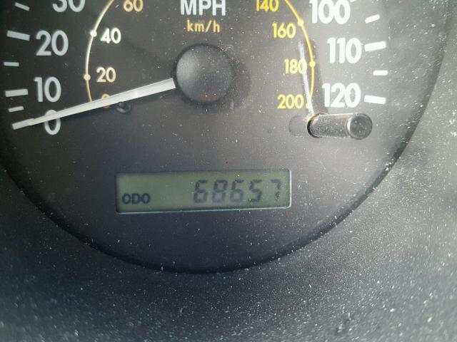 KL1TD66667B721946 - 2007 CHEVROLET AVEO BASE Sarı fotoğraf 8