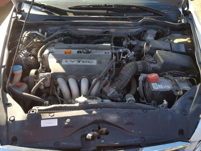 1HGCM56137A048922 - 2007 HONDA ACCORD VAL SILVER photo 7