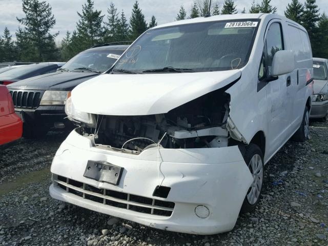 3N6CM0KN8EK692077 - 2014 NISSAN NV200 2.5S WHITE photo 2