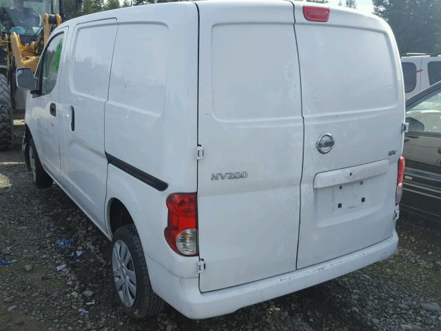 3N6CM0KN8EK692077 - 2014 NISSAN NV200 2.5S WHITE photo 3