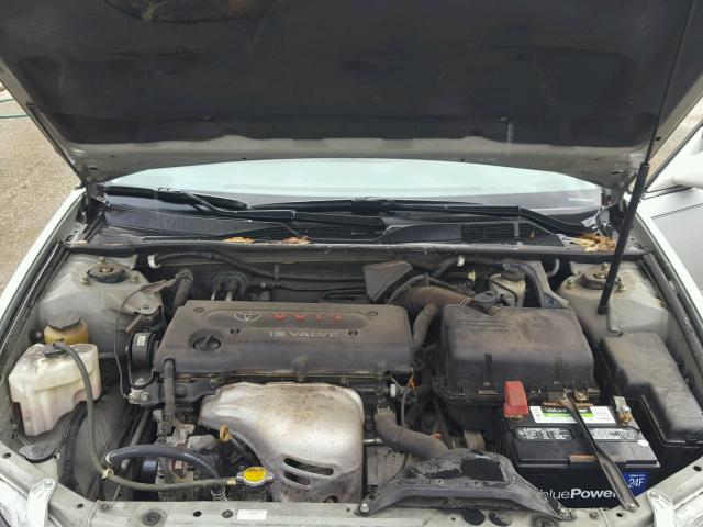 4T1BE32K44U346184 - 2004 TOYOTA CAMRY LE SILVER photo 7