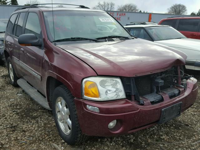 1GKDT13S232344664 - 2003 GMC ENVOY RED photo 1