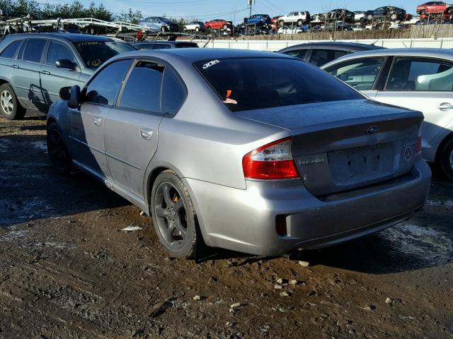 4S3BL616487226003 - 2008 SUBARU LEGACY 2.5 GRAY photo 3