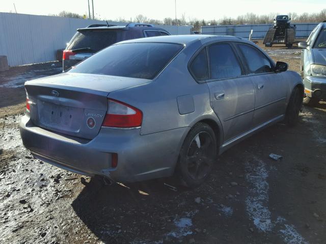 4S3BL616487226003 - 2008 SUBARU LEGACY 2.5 GRAY photo 4