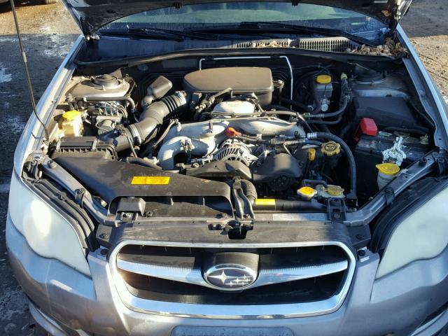 4S3BL616487226003 - 2008 SUBARU LEGACY 2.5 GRAY photo 7