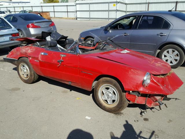 ZARBA5584K1066295 - 1989 ALFA ROMEO SPIDER VEL RED photo 1