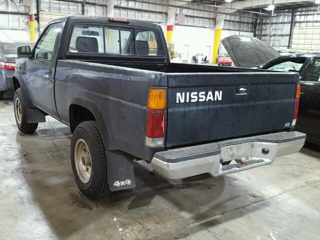 1N6SD11Y9SC364634 - 1995 NISSAN TRUCK XE BLACK photo 3