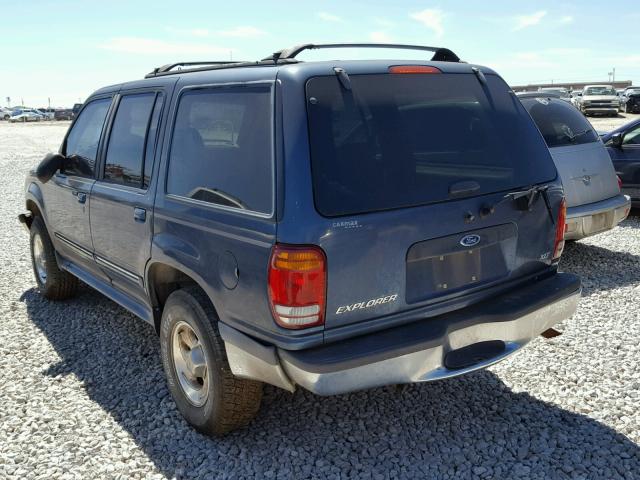 1FMZU32EXWZC35494 - 1998 FORD EXPLORER BLUE photo 3