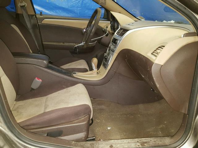 1G1ZB5EB3AF270145 - 2010 CHEVROLET MALIBU LS BROWN photo 5