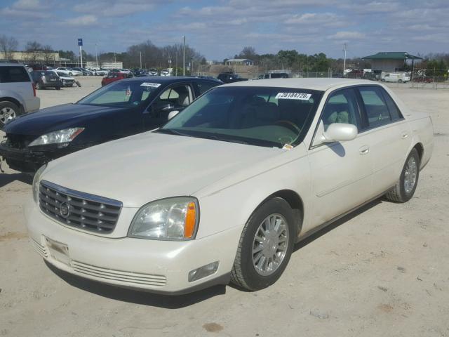 1G6KE54Y83U151949 - 2003 CADILLAC DEVILLE DH WHITE photo 2