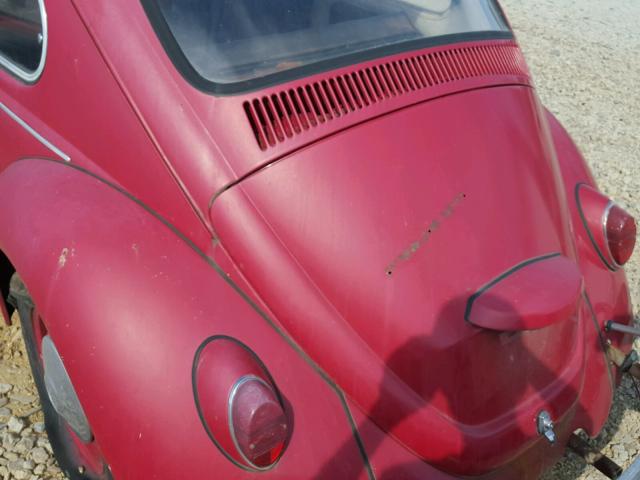 117379025 - 1967 VOLKSWAGEN BEATLE RED photo 9