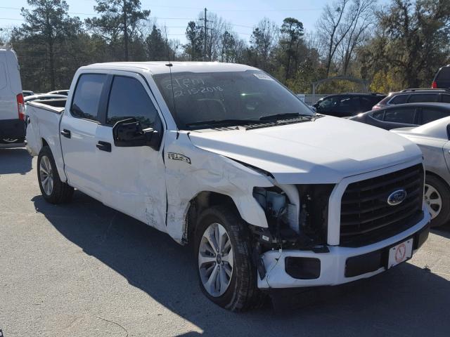 1FTEW1CF1HFC11968 - 2017 FORD F150 SUPER WHITE photo 1