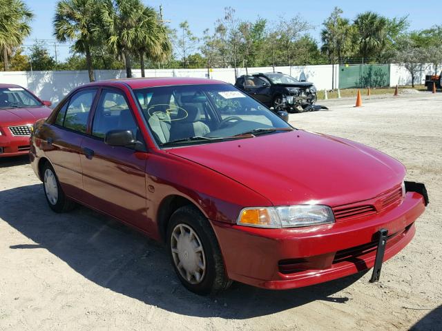 JA3AY26C81U044881 - 2001 MITSUBISHI MIRAGE ES RED photo 1