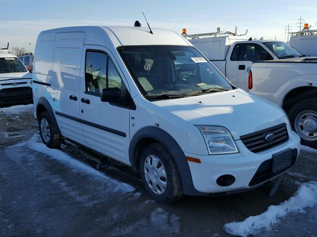 NM0LS7BN0DT133383 - 2013 FORD TRANSIT CO WHITE photo 1