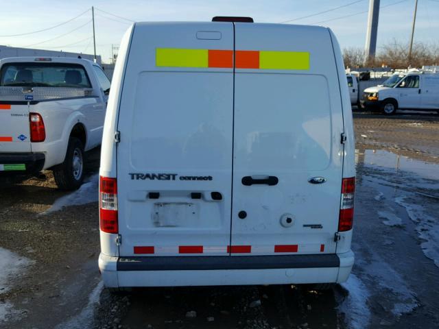 NM0LS7BN0DT133383 - 2013 FORD TRANSIT CO WHITE photo 6