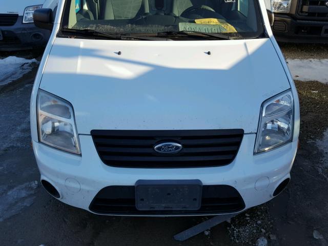 NM0LS7BN0DT133383 - 2013 FORD TRANSIT CO WHITE photo 7