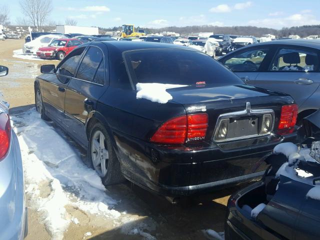 1LNHM86S1YY777231 - 2000 LINCOLN LS BLACK photo 3