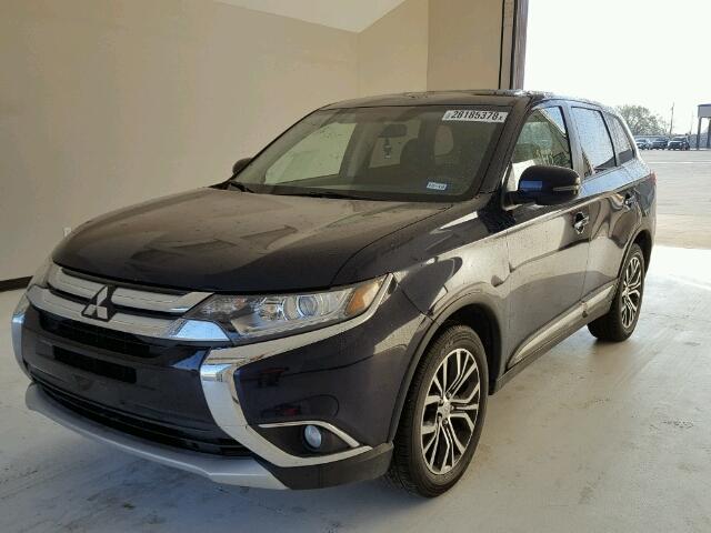 JA4AD3A35HZ070372 - 2017 MITSUBISHI OUTLANDER BLUE photo 2