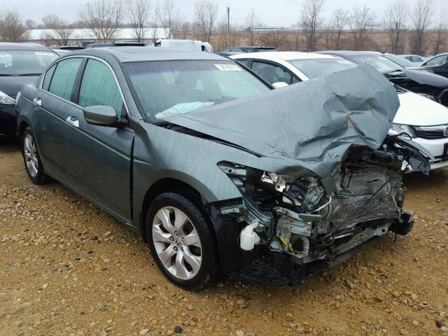 1HGCP36818A060559 - 2008 HONDA ACCORD EXL GREEN photo 1